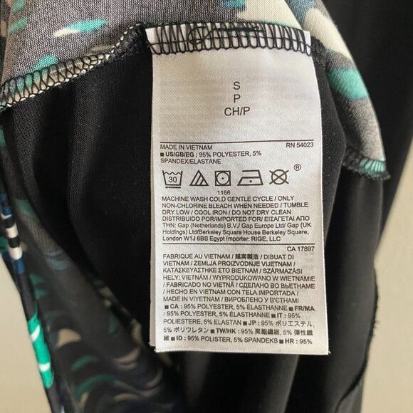 Banana Republic One-Piece Gradian Yellow Green Dress 406071 Size Small - Picture 4 of 7